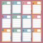 Family Organiser 2026 Wall Calendar Flower Design A3, thumbnail 5 of 5