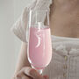 Floral Initial Champagne / Prosecco Flute, thumbnail 2 of 7