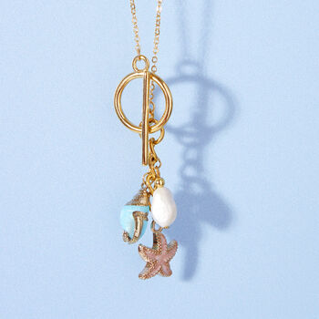 Coastal Cutie Seaside Charm Necklace, 4 of 6
