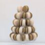 Golden Christmas Macaron Tower Centrepiece, thumbnail 4 of 6