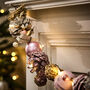 Enchanted Pink Roses Christmas Garland, thumbnail 3 of 5