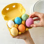 Egg Box Of Six Easter Bath Bombs, thumbnail 1 of 3