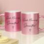 Personalised Pink Glitter Mug, thumbnail 4 of 5