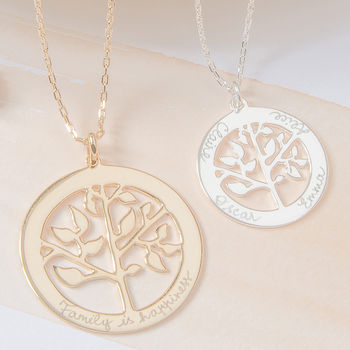 Personalised 'Tree Of Life' Necklace, 6 of 10