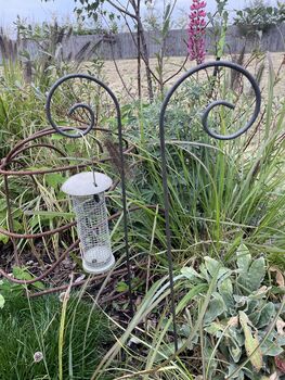 Handmade Shepherd's Crooks For Lanterns And Bird Feeders, 3 of 6