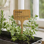 Grow Definition Wooden Plant Marker | Garden Accessory | Plant Sign | Gift For Plant Lovers | Gardening Gift, thumbnail 1 of 2