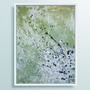 'Airo Cool' Framed Giclée Abstract Canvas Print Art, thumbnail 3 of 5