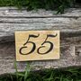 Engraved House Numbers Plaque, thumbnail 1 of 2