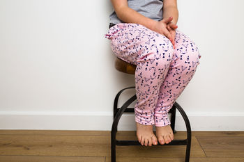 Kids Harem Style Trouser Children's Leggings In Pink, 6 of 9