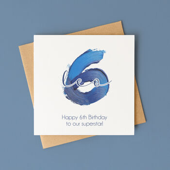 Personalised Birthday Card For Him – Any Age, 11 of 11