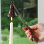 Antique Brown Iron Anniversary Candle Snuffer, thumbnail 2 of 7