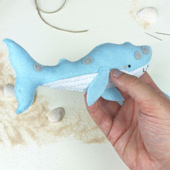 Sew Your Own Wilma The Whale Felt Sewing Kit, 8 of 9
