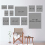 Gallery Frame White Wall Collection Various Sizes, thumbnail 2 of 4