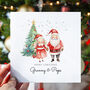 Grandparents Christmas Card, Personalised, thumbnail 2 of 3