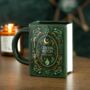 Green Witch Book Shaped Mug, thumbnail 1 of 2