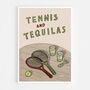 Tennis And Tequilas Print, thumbnail 8 of 9