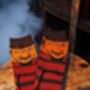 Freddy Krueger Inspired Handmade Box And Socks Elm, thumbnail 7 of 9