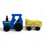 Page Boy Gift Personalised Coloured Tractor And Gift Bag, thumbnail 6 of 6