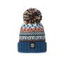 Kids Fjord Nordic Knit Reflective Super Bobble Hat, thumbnail 2 of 4