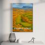 Gamble Sands Golf Course Poster – Golf Wall Art Print | Gift For Golfers, Dad, Husband, Golf Gift For Him, thumbnail 1 of 2