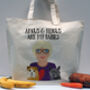 Design Your Own Personalised Cat Lady Shopping Bag Gift, thumbnail 2 of 12