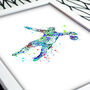 Goalkeeper Set Of Four Prints, thumbnail 4 of 6