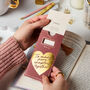 Personalised Couple's Hidden Messages Bookmark, thumbnail 2 of 7
