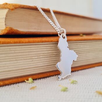 Sterling Silver Derbyshire Necklace, 3 of 8
