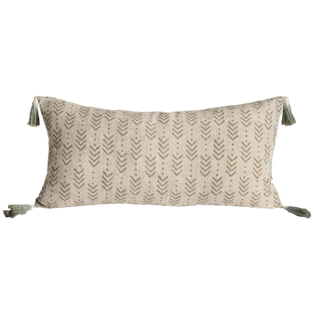 Jiva Grey Cushion Cover, 1 of 3