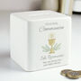Personalised First Holy Communion Ceramic Money Box, thumbnail 3 of 5