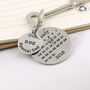 Anniversary Gift Special Day Calendar Round Keyring, thumbnail 7 of 10