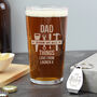 Gifts For Him Pint Glass And Bottle Opener Set, thumbnail 1 of 5