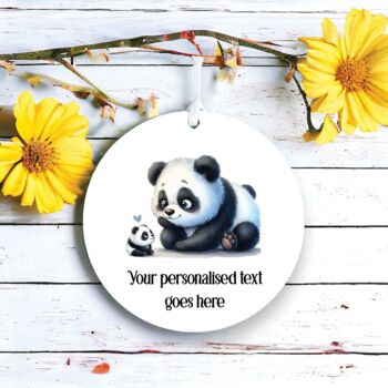 Personalised Panda Parent And Child Father's Day Gift, 2 of 2