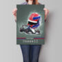George Russell Formula One Poster, thumbnail 1 of 4