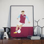 Jack Grealish Aston Villa Poster, thumbnail 1 of 4