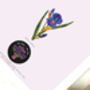 Iris Amas Botanical Eco Art Print. One Print = One Tree, thumbnail 4 of 6
