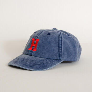 Custom Initial Embroidered Junior Vintage Cap, 10 of 12