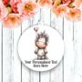 Personalised Whimsical Valentine Anniversary Love Hanging Decoration, thumbnail 3 of 10