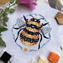 Bee Kind Modern Cross Stitch Kit, thumbnail 1 of 4