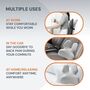 Memory Foam Back Lumber Support Chair Cushion, thumbnail 7 of 7