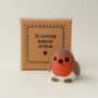 In Loving Memory Of Mum Tiny Little Gifts Bobbin Robin, thumbnail 4 of 4