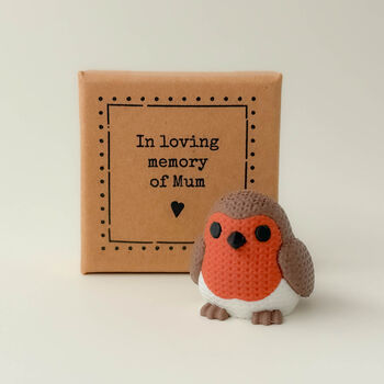 In Loving Memory Of Mum Tiny Little Gifts Bobbin Robin, 4 of 4