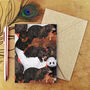 Maul Of Bears Greeting Card, thumbnail 1 of 5