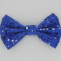 Blue Bubbles Dog Bow Tie, thumbnail 2 of 3