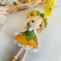 Handmade Crochet Fairy Doll, Tinker Bell, thumbnail 8 of 12