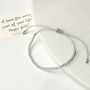 Sterling Silver 40th Birthday 40 Beads Bracelet, thumbnail 1 of 6