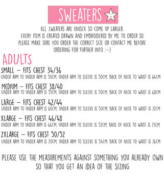 Festive Spritz Embroidered Christmas Jumper, 5 of 5