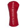 Remove Before Flight Red Golf Driver Headcover, thumbnail 1 of 2