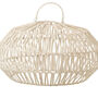 Small White Rattan Lampshade, thumbnail 5 of 7