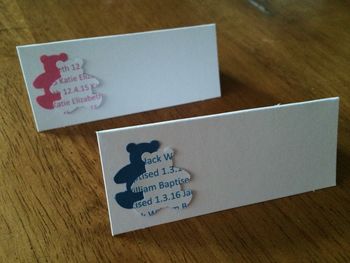 Personalised Baby Bear Table Confetti, 3 of 6
